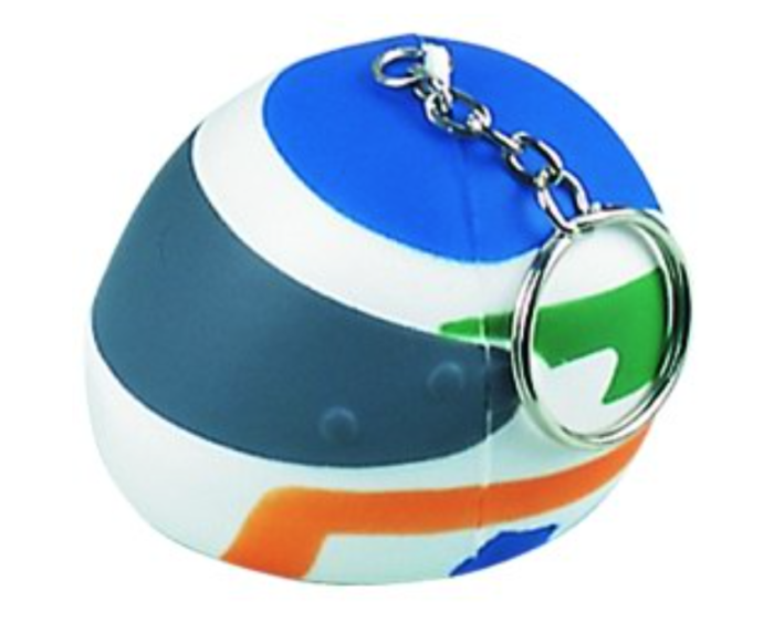 PORTACHIAVI ANTISTRESS A FORMA DI CASCO