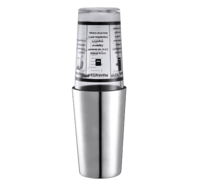 SHAKER 500 ML CON BICCHIERE DOSATORE