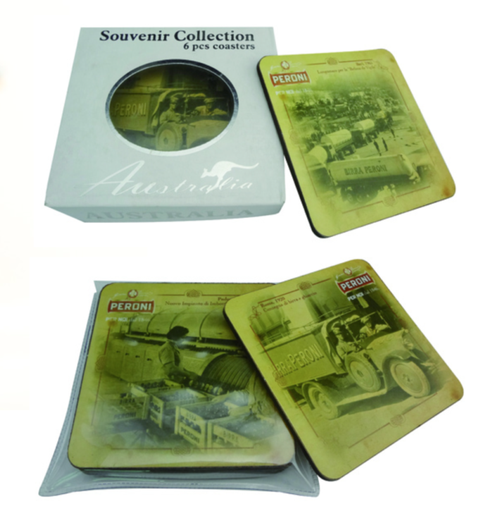 SET 6 SOTTOBICCHIERI