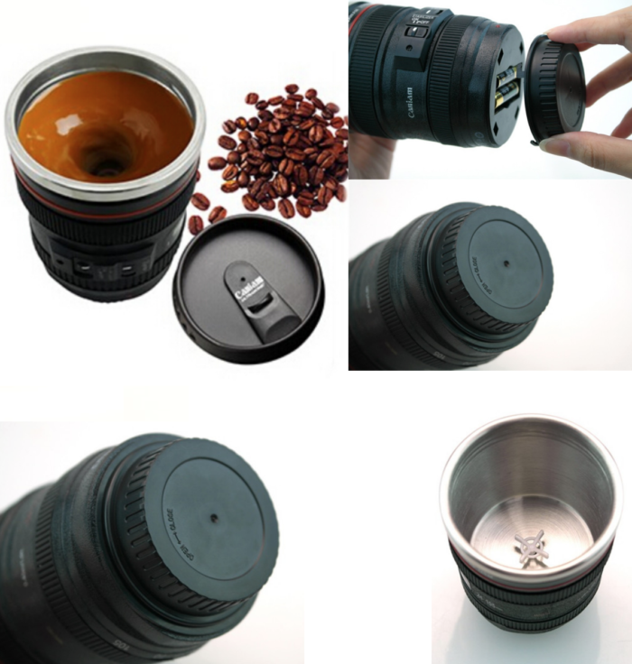 MUG OBIETTIVO "self stirring"
