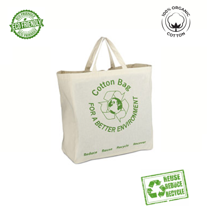 SHOPPER IN 100% COTONE ORGANICO