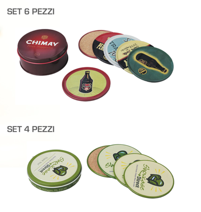 SET SOTTOBICCHIERI