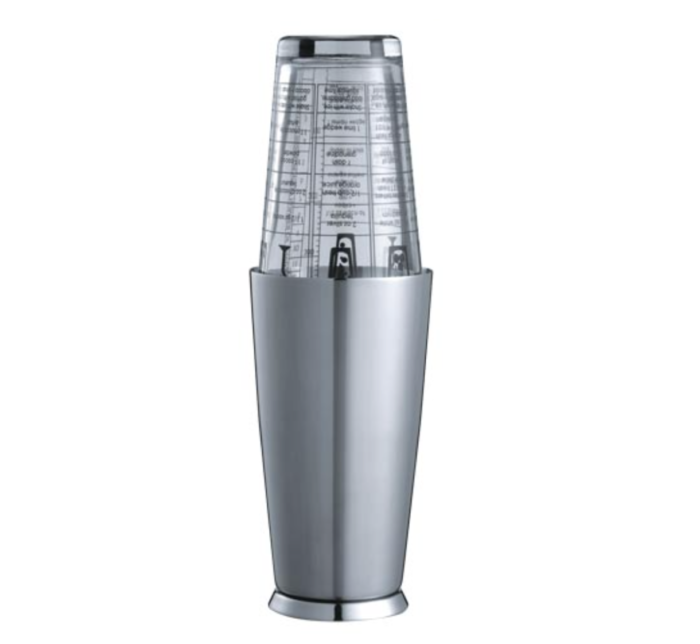 SHAKER 700 ML CON BICCHIERE DOSATORE