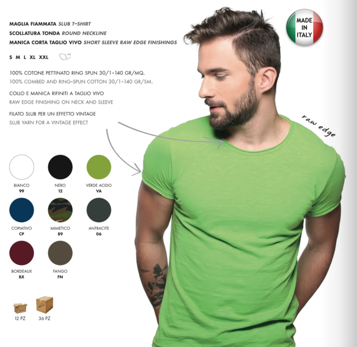 T-SHIRT UOMO - Made in Italy