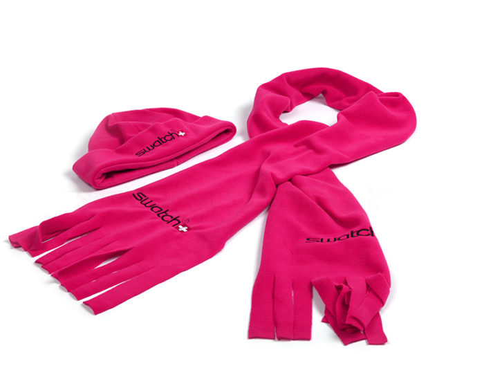 SET - cappellino + sciarpa in pile