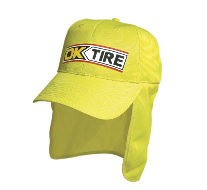 CAPPELLINO FLUO CON VISIERA E PARAORECCHIE