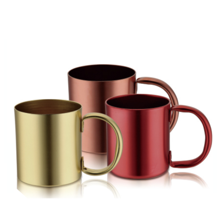 MUG IN METALLO