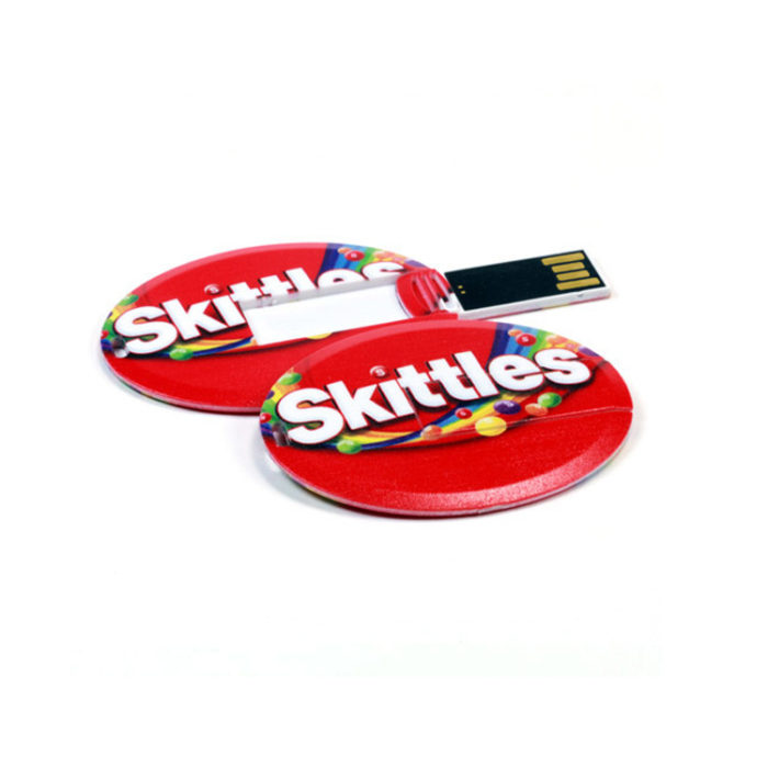 CHIAVETTA USB ROTONDA