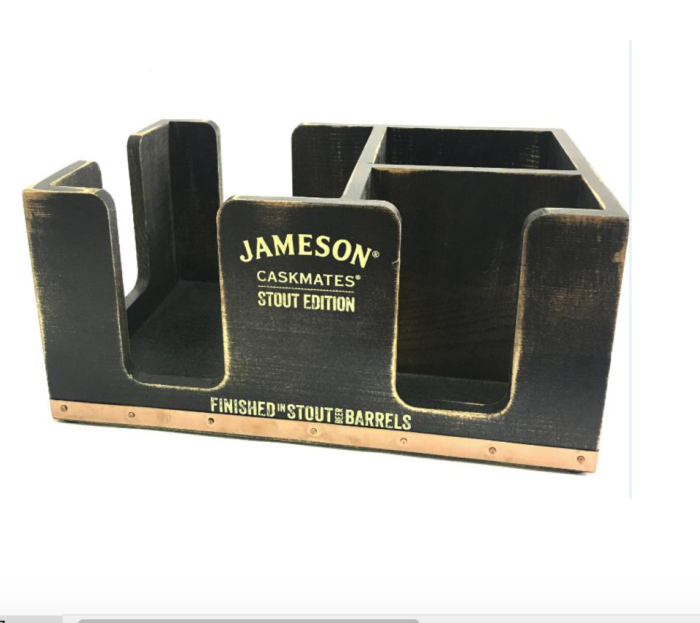 BAR CADDY IN LEGNO