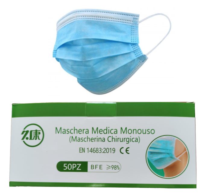 MASCHERINA CHIRURGICA DI TIPO IIR