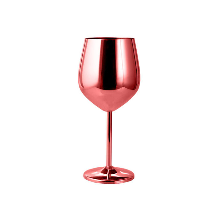 CALICE DA VINO IN ACCIAIO INOX - immagine 5