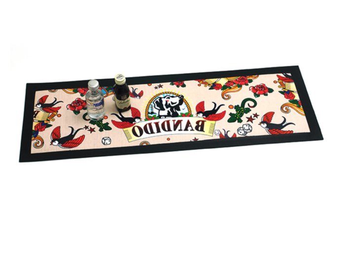 BAR MAT GOMMA E TESSUTO