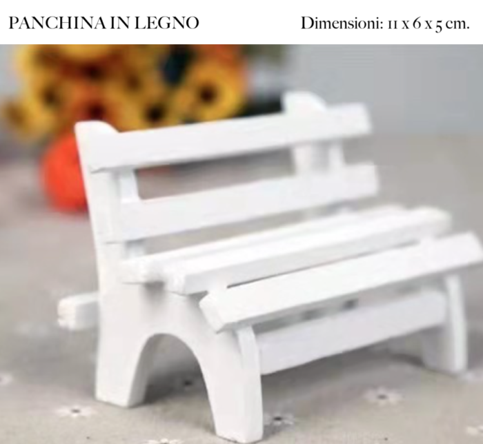 Gadget panchina in legno
